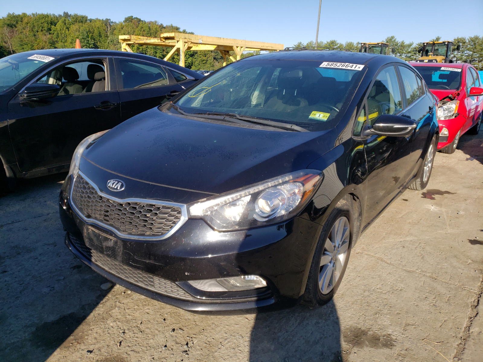 Photo 2 from auction – 2015 KIA FORTE EX with VIN KNAFX4A85F5339377