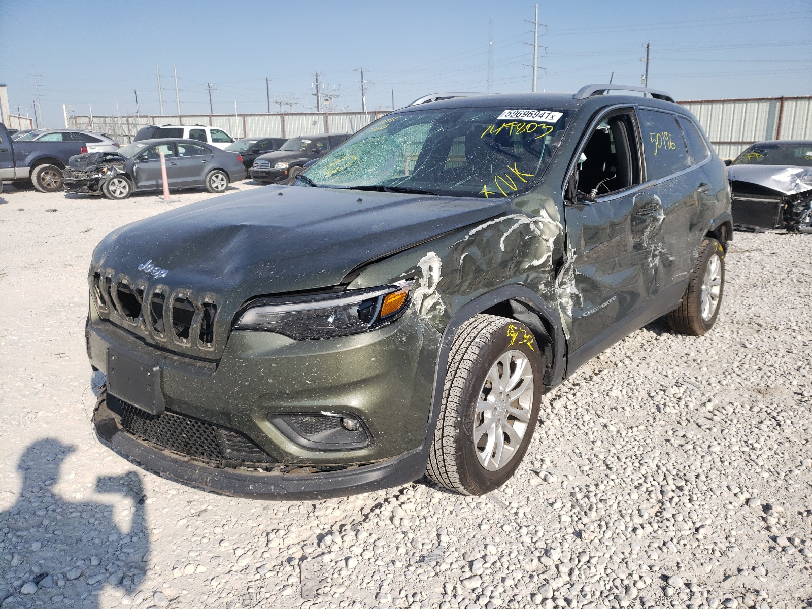 Photo 2 from auction – 2019 JEEP CHEROKEE L with VIN 1C4PJLCB5KD149803