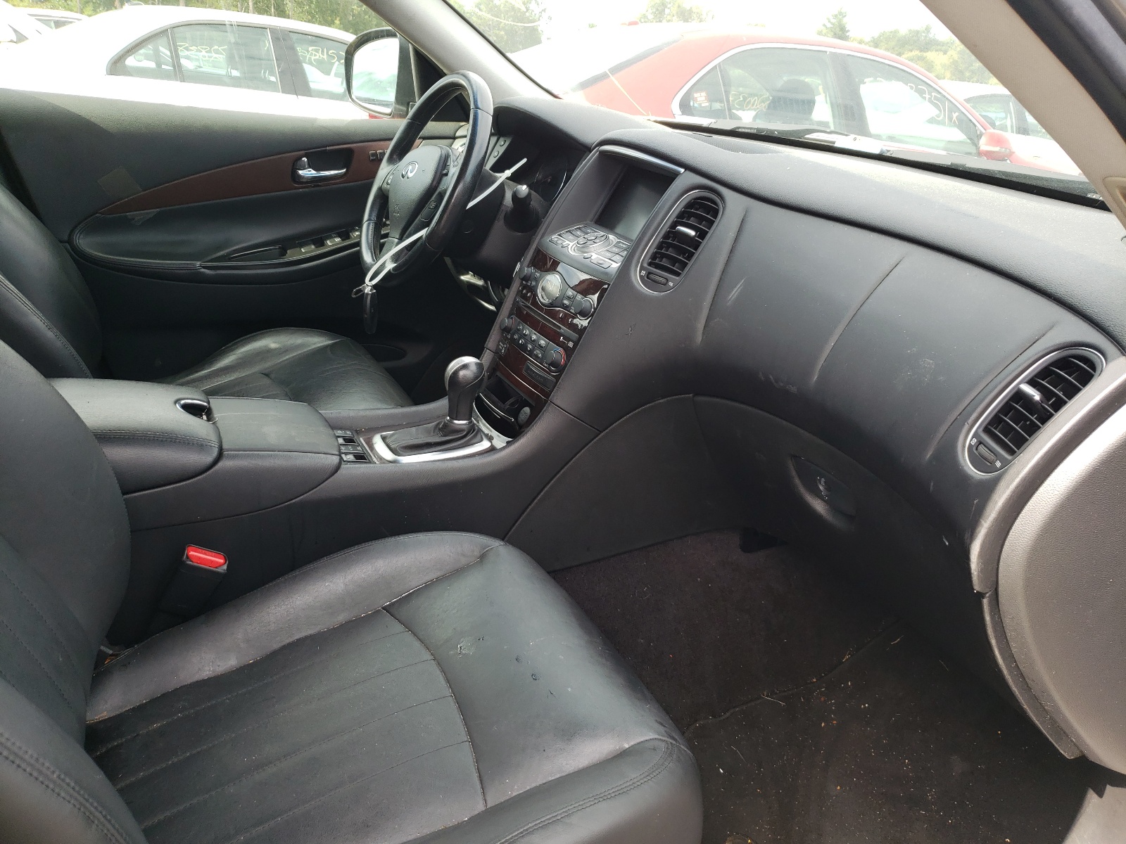 Photo 5 from auction – 2008 INFINITI EX35 BASE with VIN JNKAJ09F68M354567