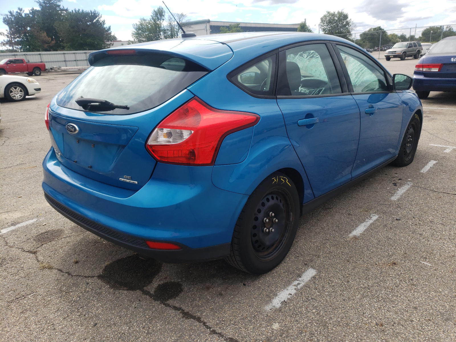 Photo 4 from auction – 2012 FORD FOCUS SE with VIN 1FAHP3K2XCL464758