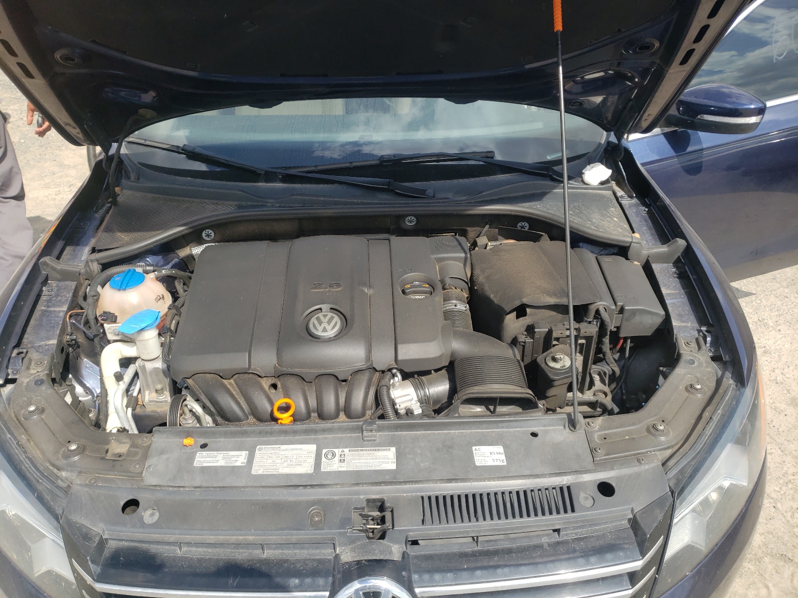 Photo 7 from auction – 2013 VOLKSWAGEN PASSAT SE with VIN 1VWBH7A33DC079796