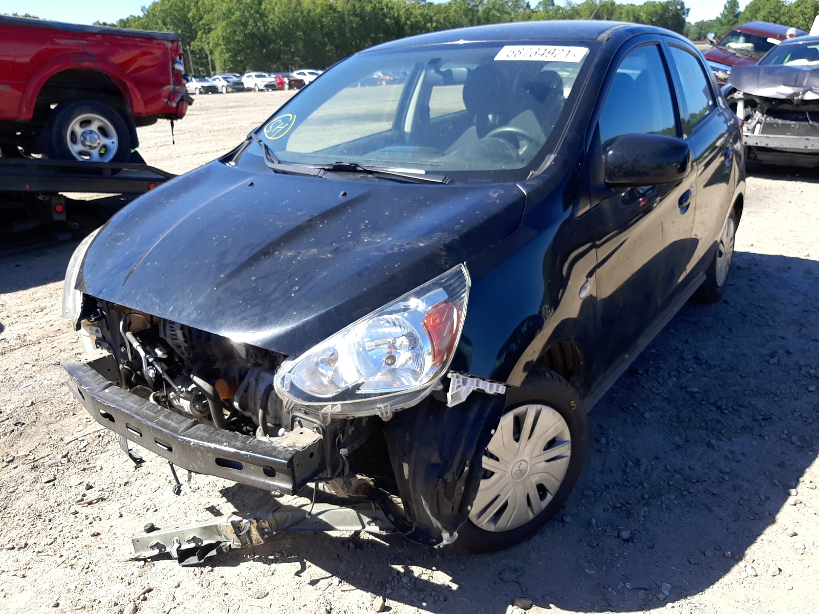 Photo 2 from auction – 2017 MITSUBISHI MIRAGE ES with VIN ML32A3HJ2HH004250