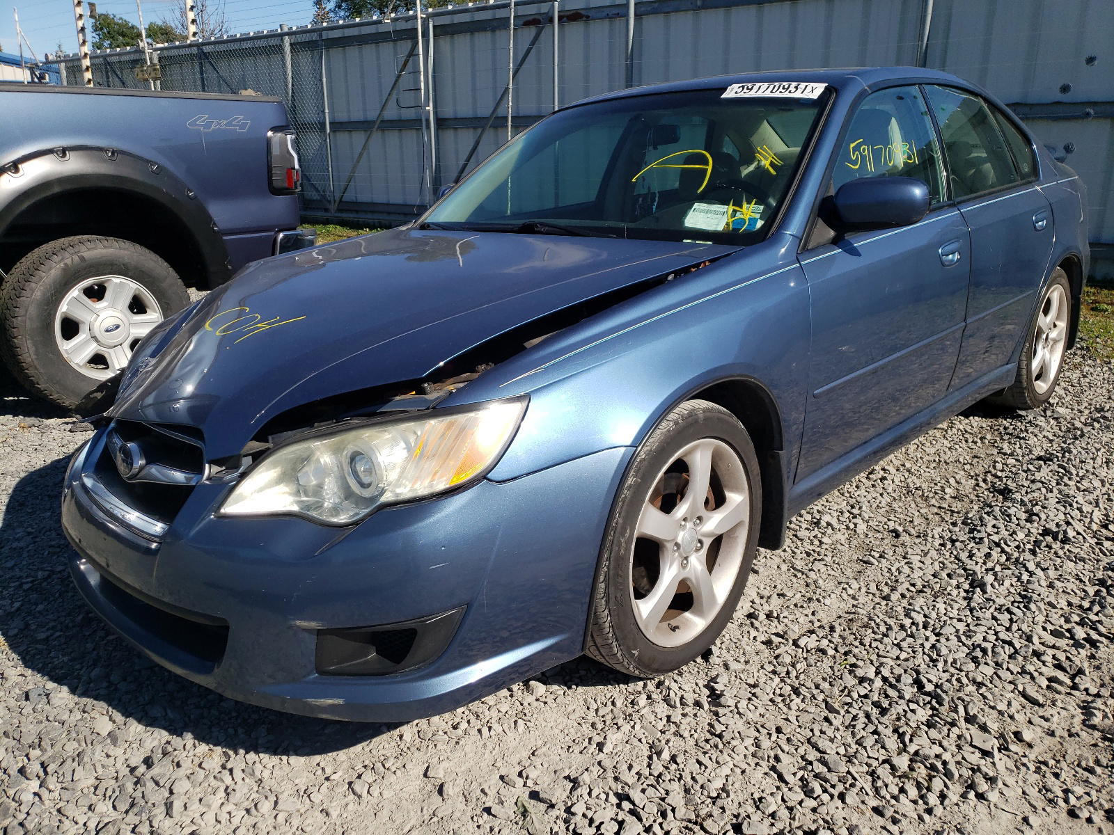 Photo 2 from auction – 2008 SUBARU LEGACY 2.5 with VIN 4S3BL616987209553
