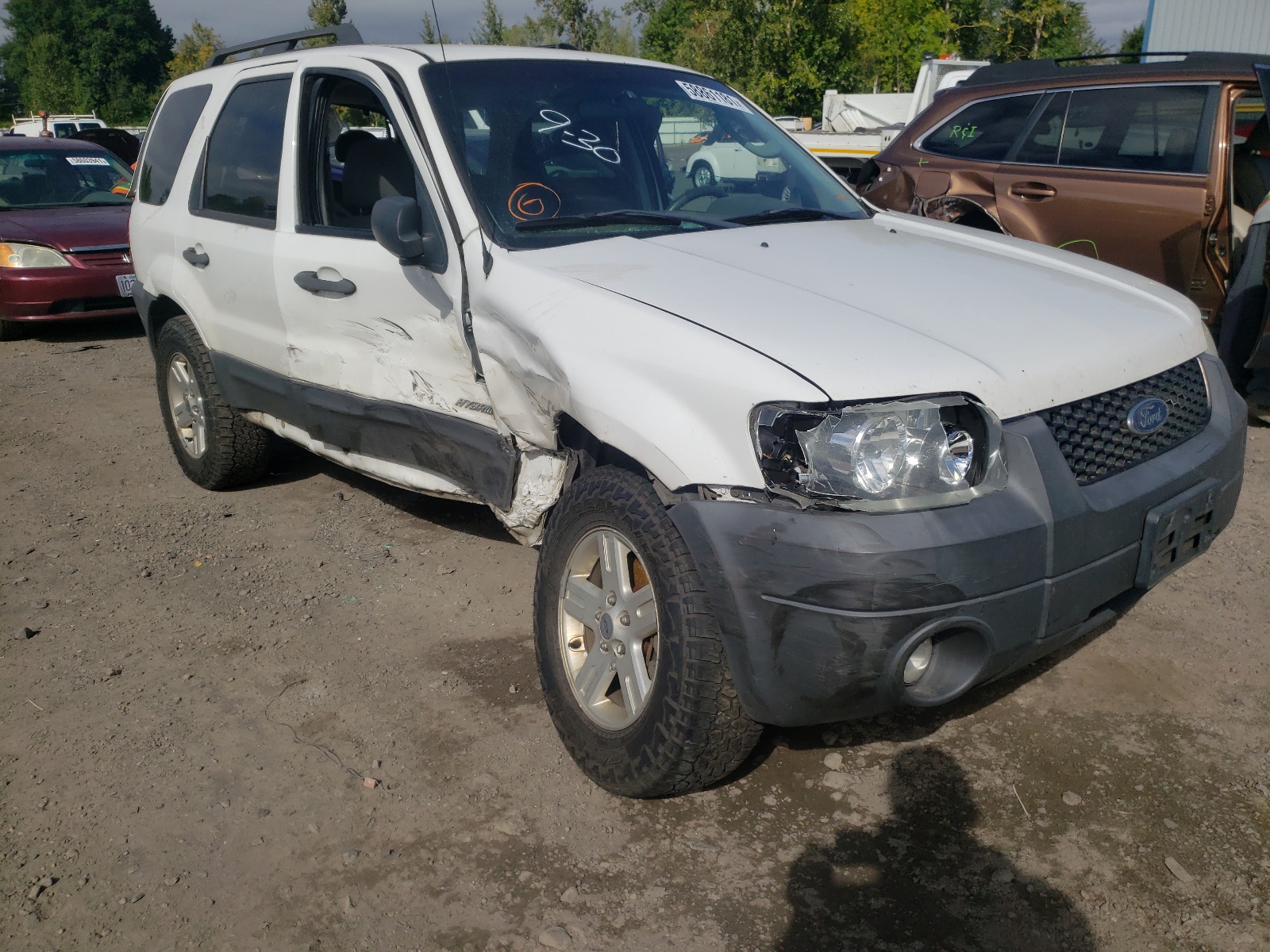 FORD ESCAPE HEV 2007 with VIN 1FMYU59H97KA03468 - Photo from auction