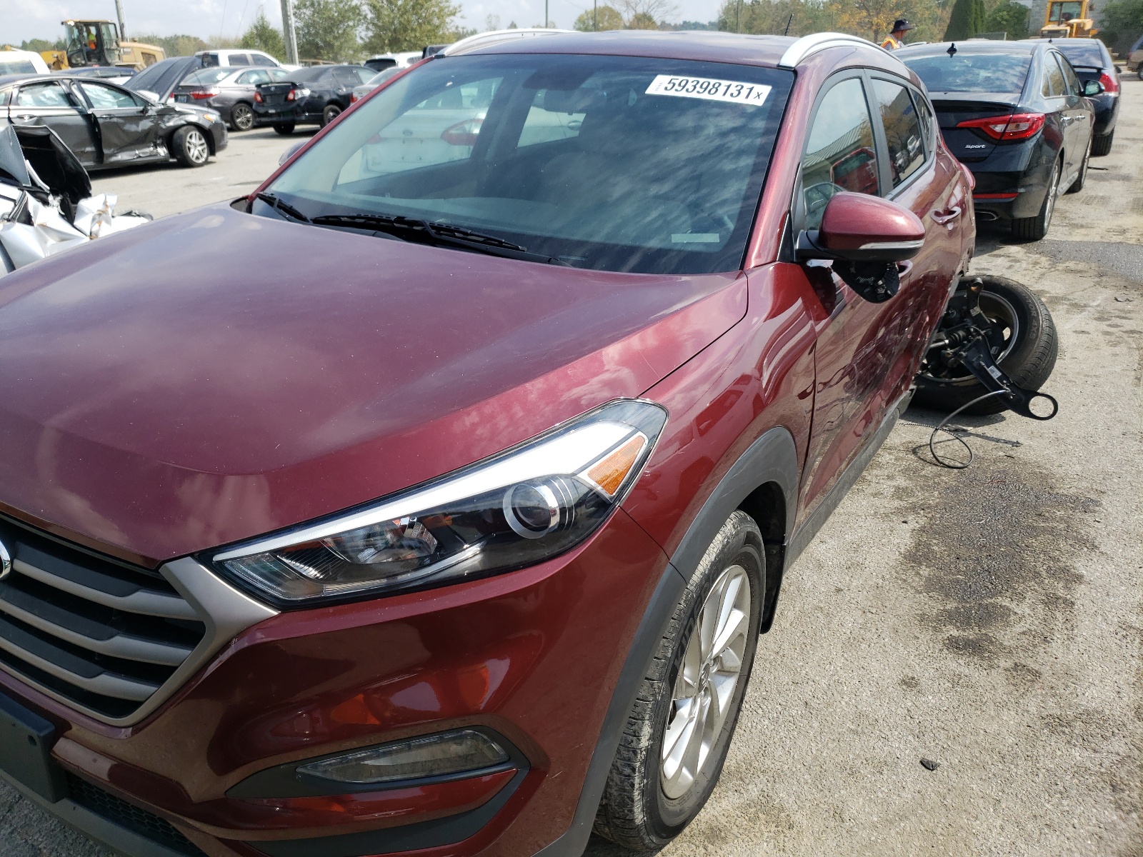 Photo 2 from auction – 2016 HYUNDAI TUCSON LIM with VIN KM8J3CA2XGU204199