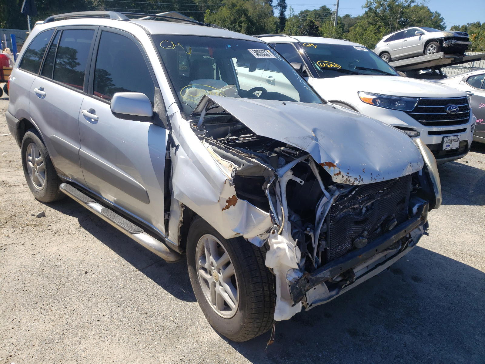 TOYOTA RAV4 2001 with VIN JTEGH20V010019465 - Photo from auction