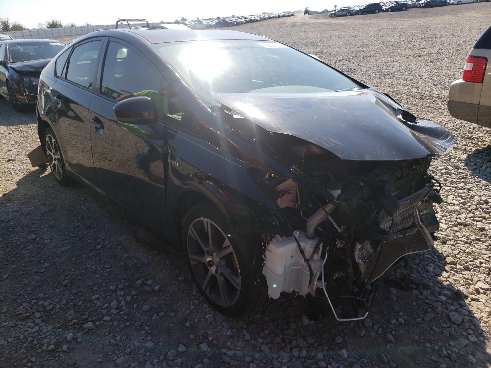 TOYOTA PRIUS 2012 with VIN JTDKN3DU1C5522684 - Photo from auction
