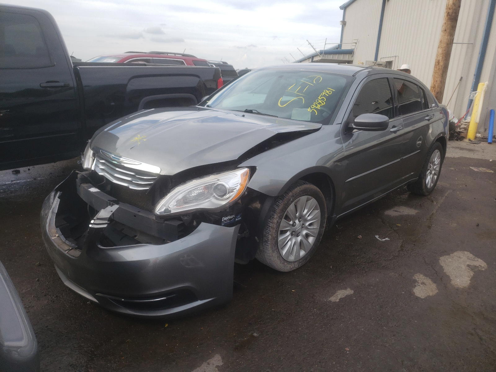 Photo 2 from auction – 2012 CHRYSLER 200 LX with VIN 1C3CCBAB7CN273156