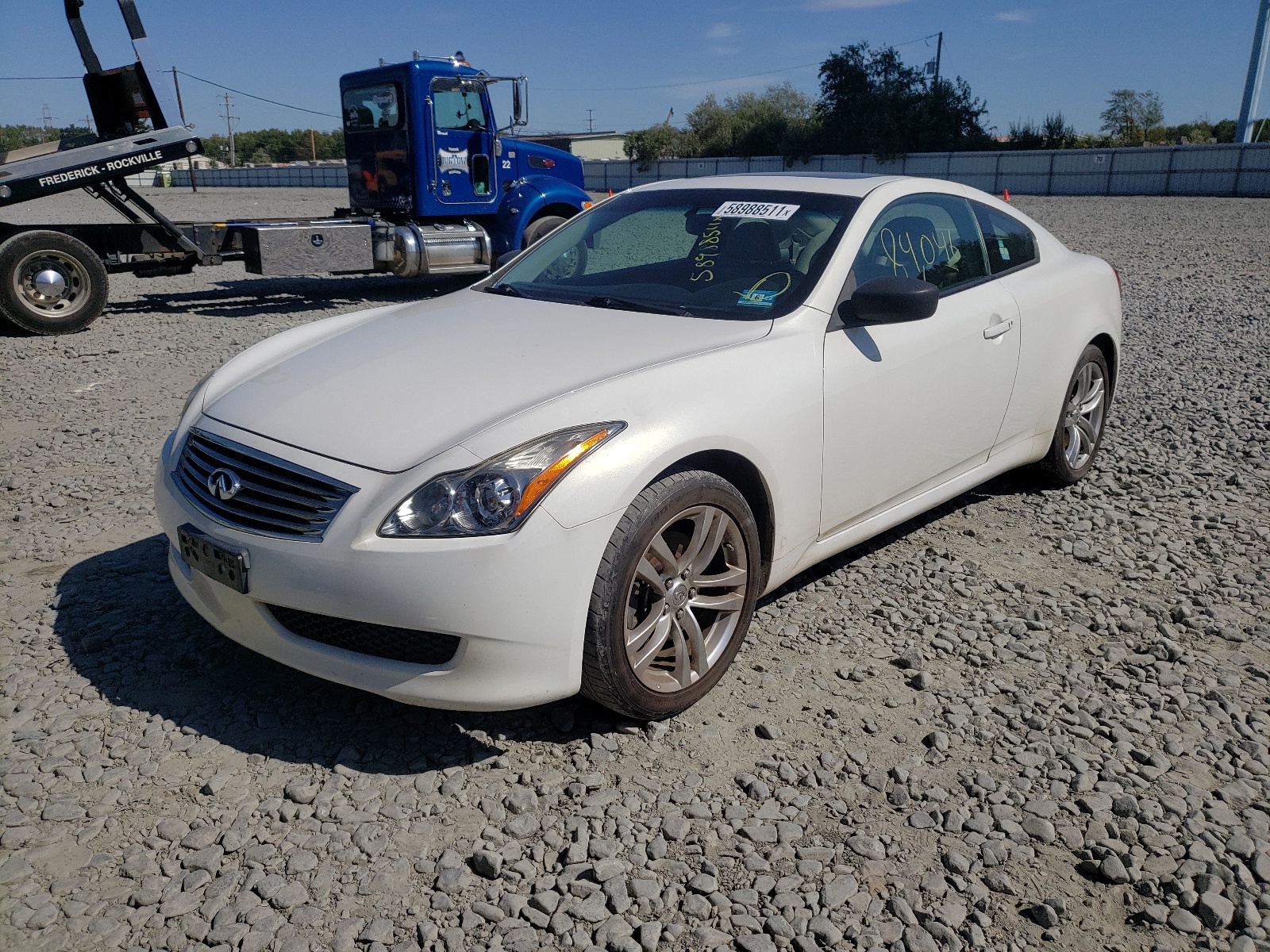 Photo 2 from auction – 2009 INFINITI G37 with VIN JNKCV64F59M651483