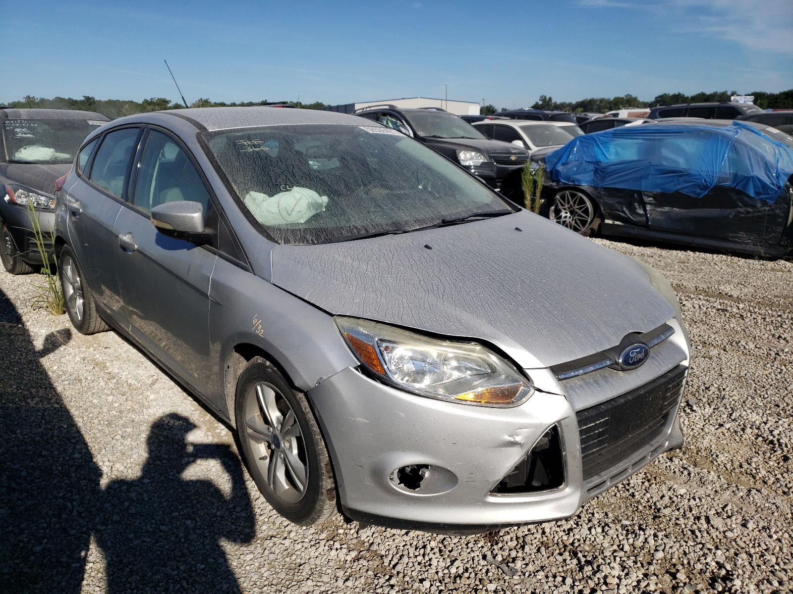 FORD FOCUS SE 2013 with VIN 1FADP3K27DL240976 - Photo from auction