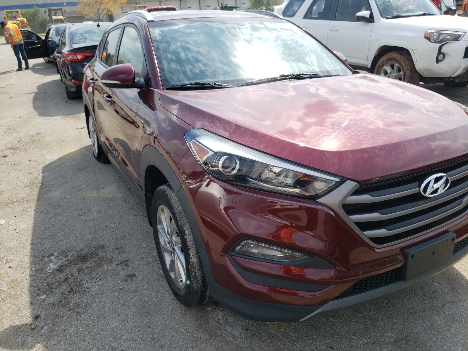 Photo 1 from auction – 2016 HYUNDAI TUCSON LIM with VIN KM8J3CA2XGU204199