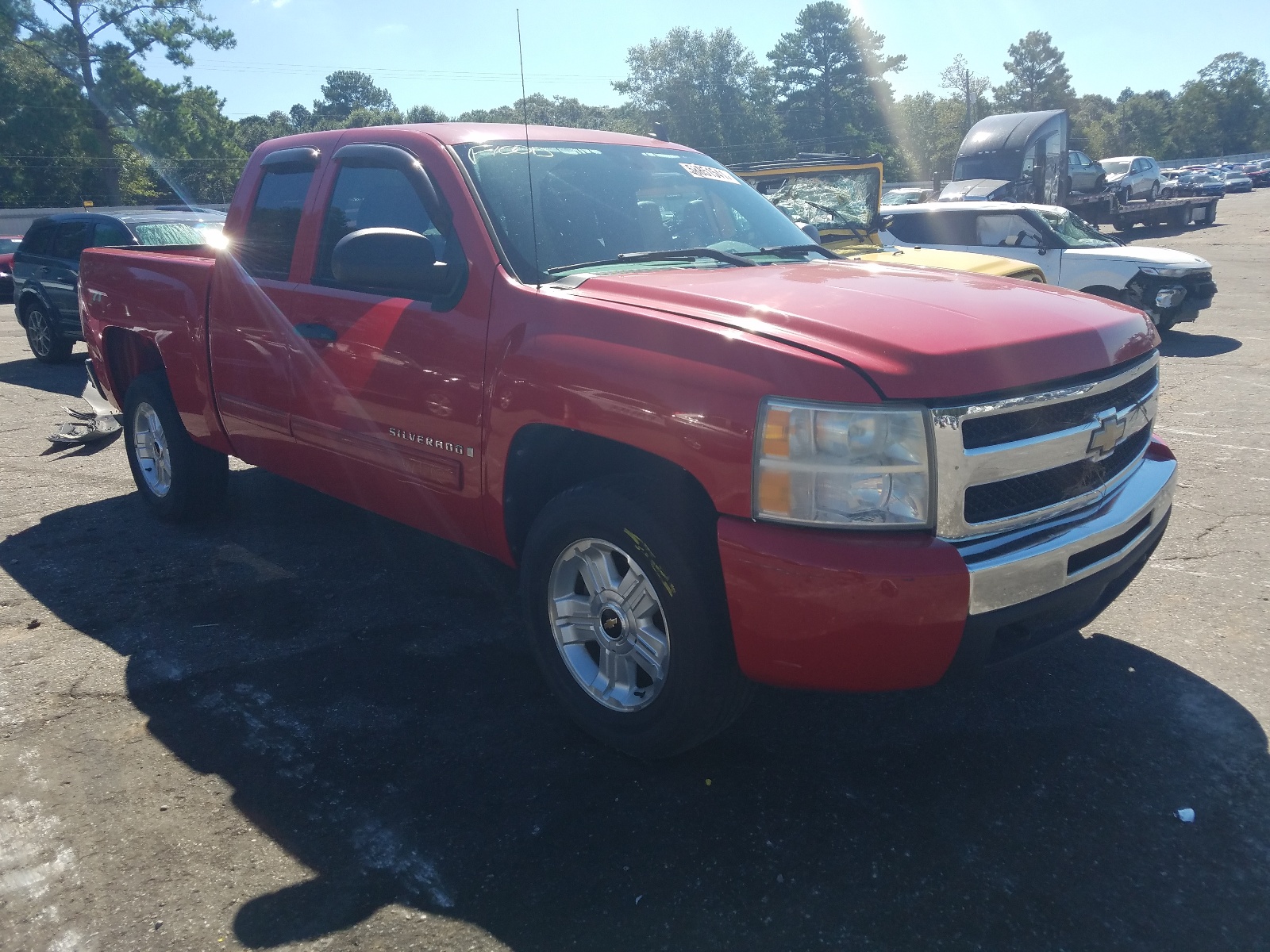 CHEVROLET SILVERADO 2009 with VIN 1GCEC29J39Z266691 - Photo from auction