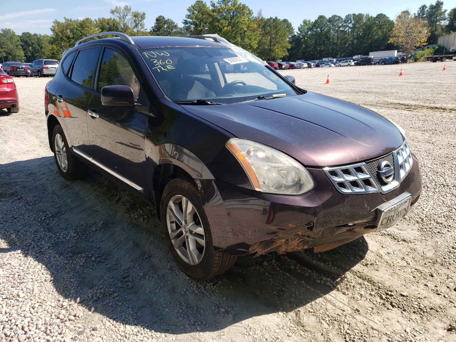 Photo 1 from auction – 2012 NISSAN ROGUE S with VIN JN8AS5MT4CW259757
