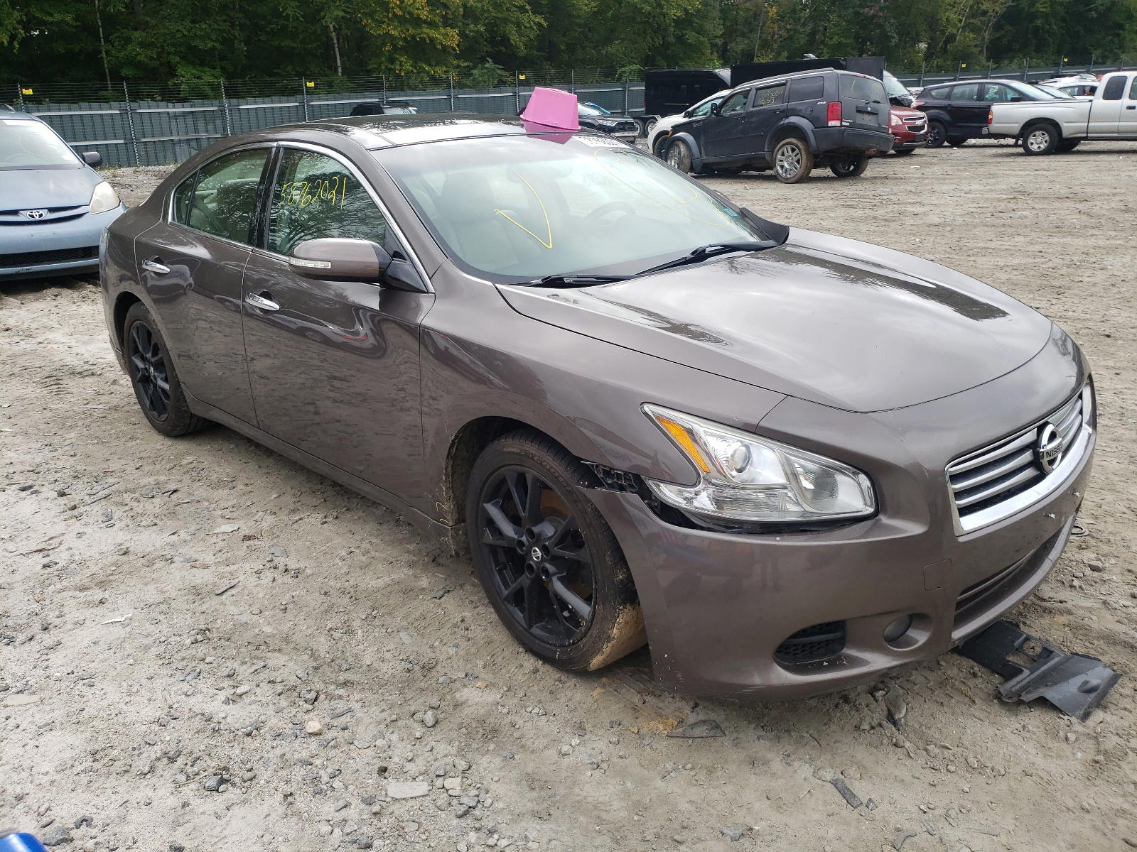 NISSAN MAXIMA S 2013 with VIN 1N4AA5APXDC812958 - Photo from auction