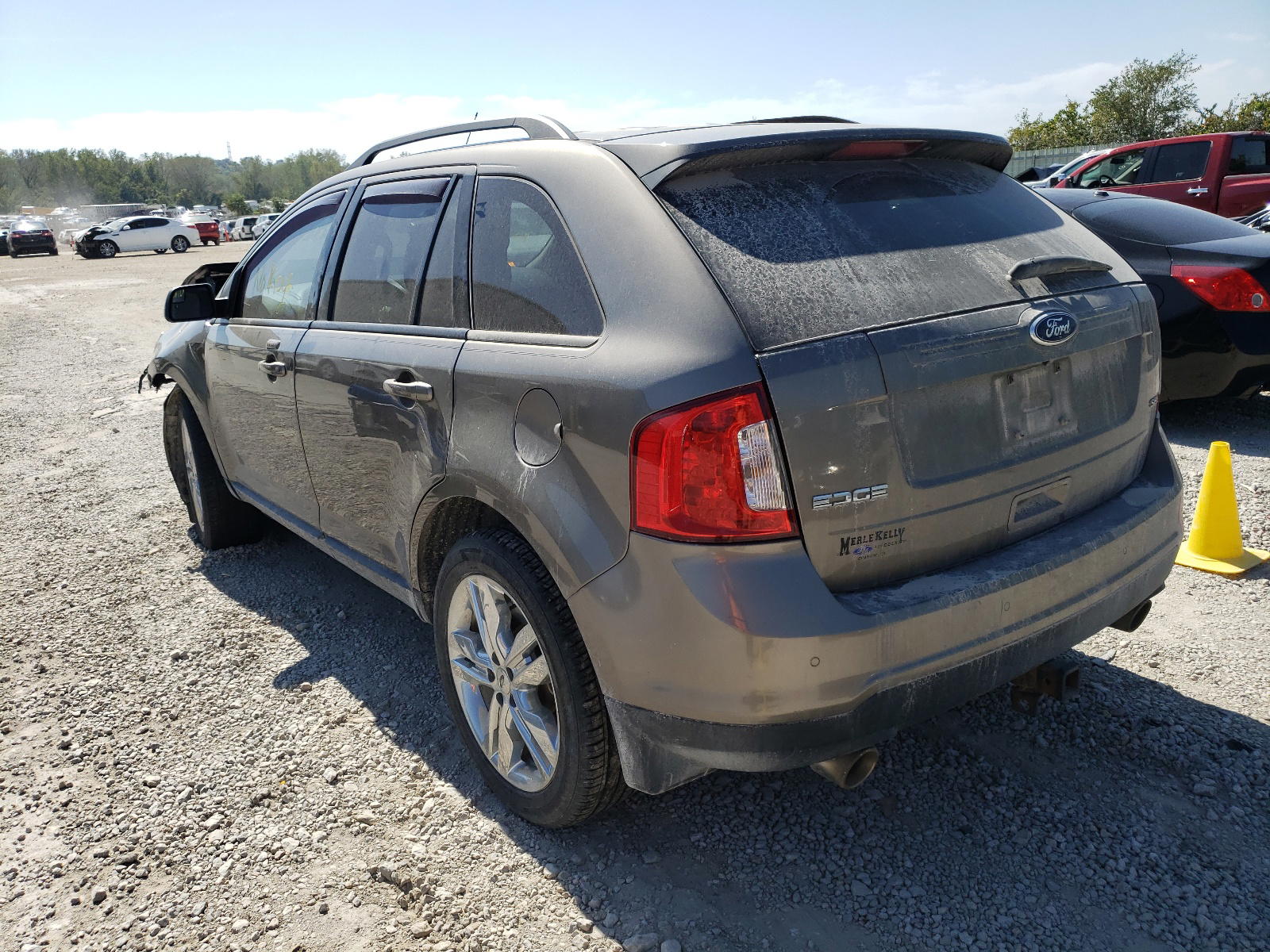 Photo 3 from auction – 2012 FORD EDGE SEL with VIN 2FMDK3JCXCBA69346