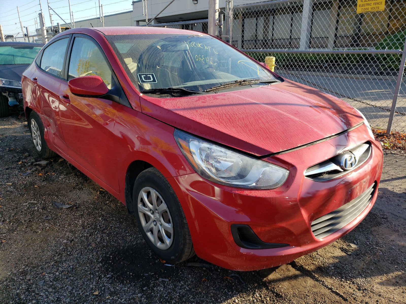 Photo 1 from auction – 2012 HYUNDAI ACCENT GLS with VIN KMHCT4AE3CU212552