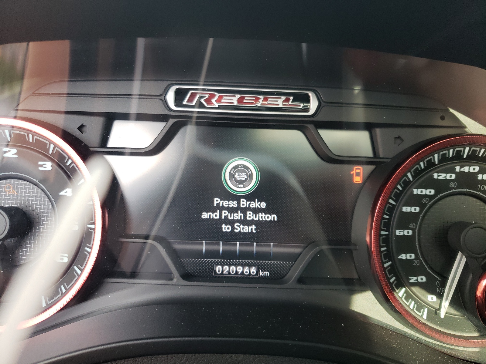 Photo 8 from auction – 2019 RAM 1500 REBEL with VIN 1C6SRFLT6KN820068