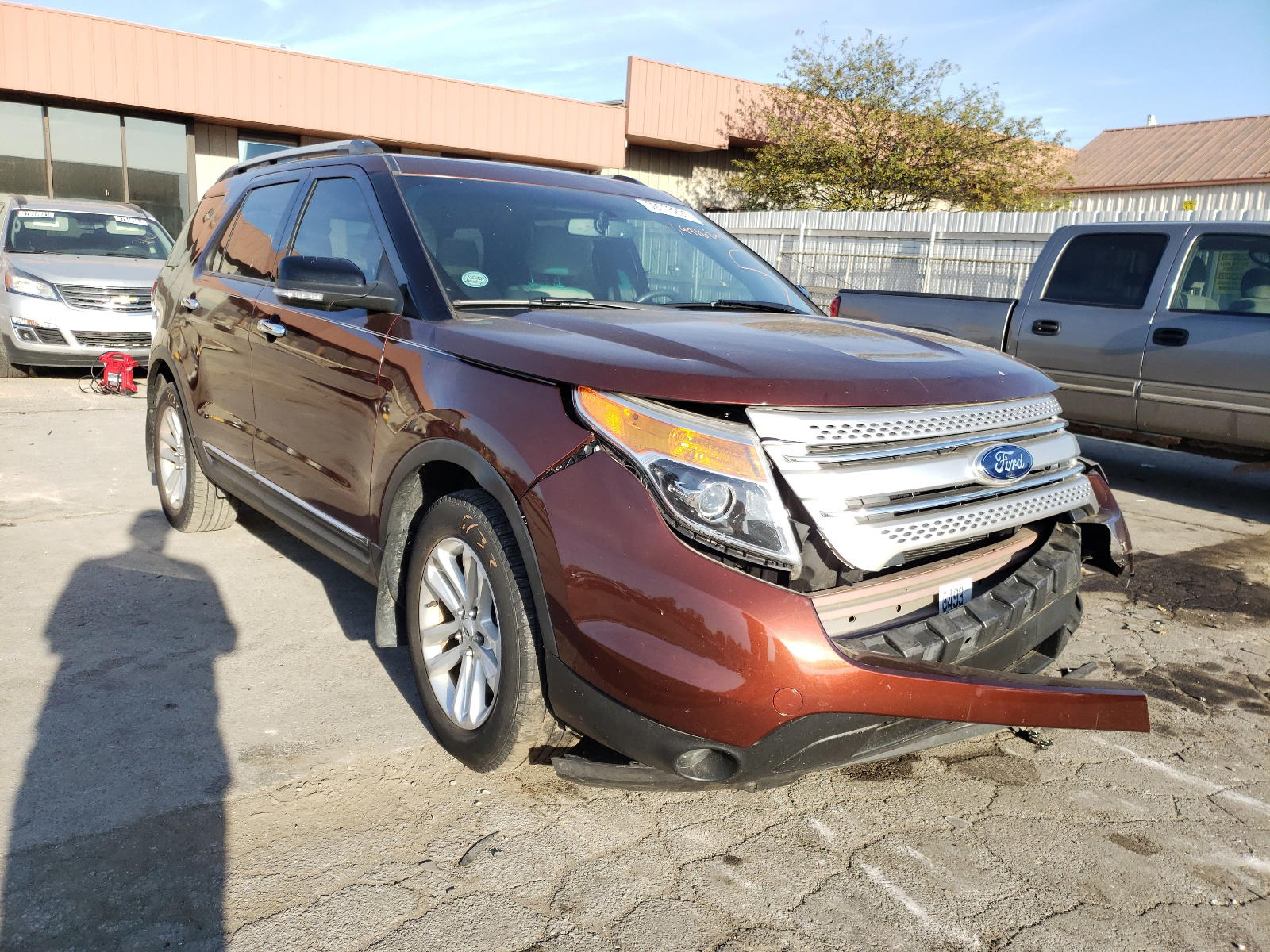 FORD EXPLOR XLT 2015 with VIN 1FM5K7D88FGA32831 - Photo from auction