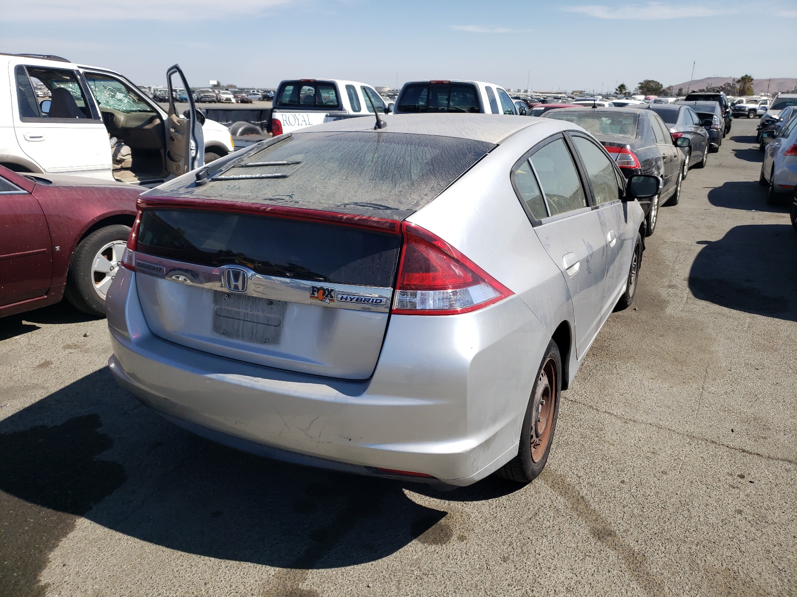 Photo 4 from auction – 2012 HONDA INSIGHT LX with VIN JHMZE2H59CS000722