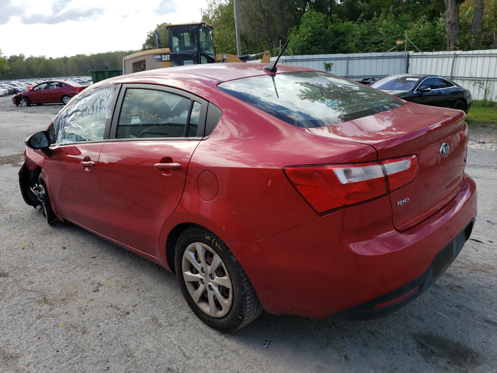 Photo 3 from auction – 2014 KIA RIO LX with VIN KNADM4A32E6386315