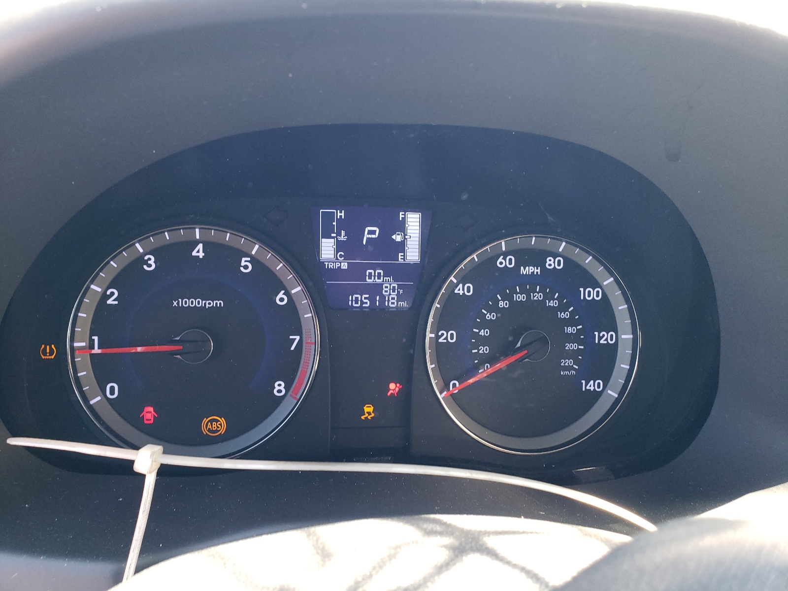 Photo 8 from auction – 2016 HYUNDAI ACCENT SE with VIN KMHCT4AE9GU018422