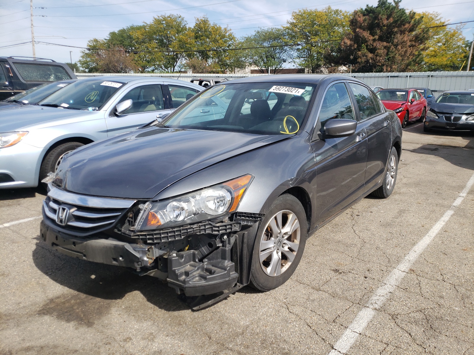 Photo 2 from auction – 2012 HONDA ACCORD SE with VIN 1HGCP2F65CA058931