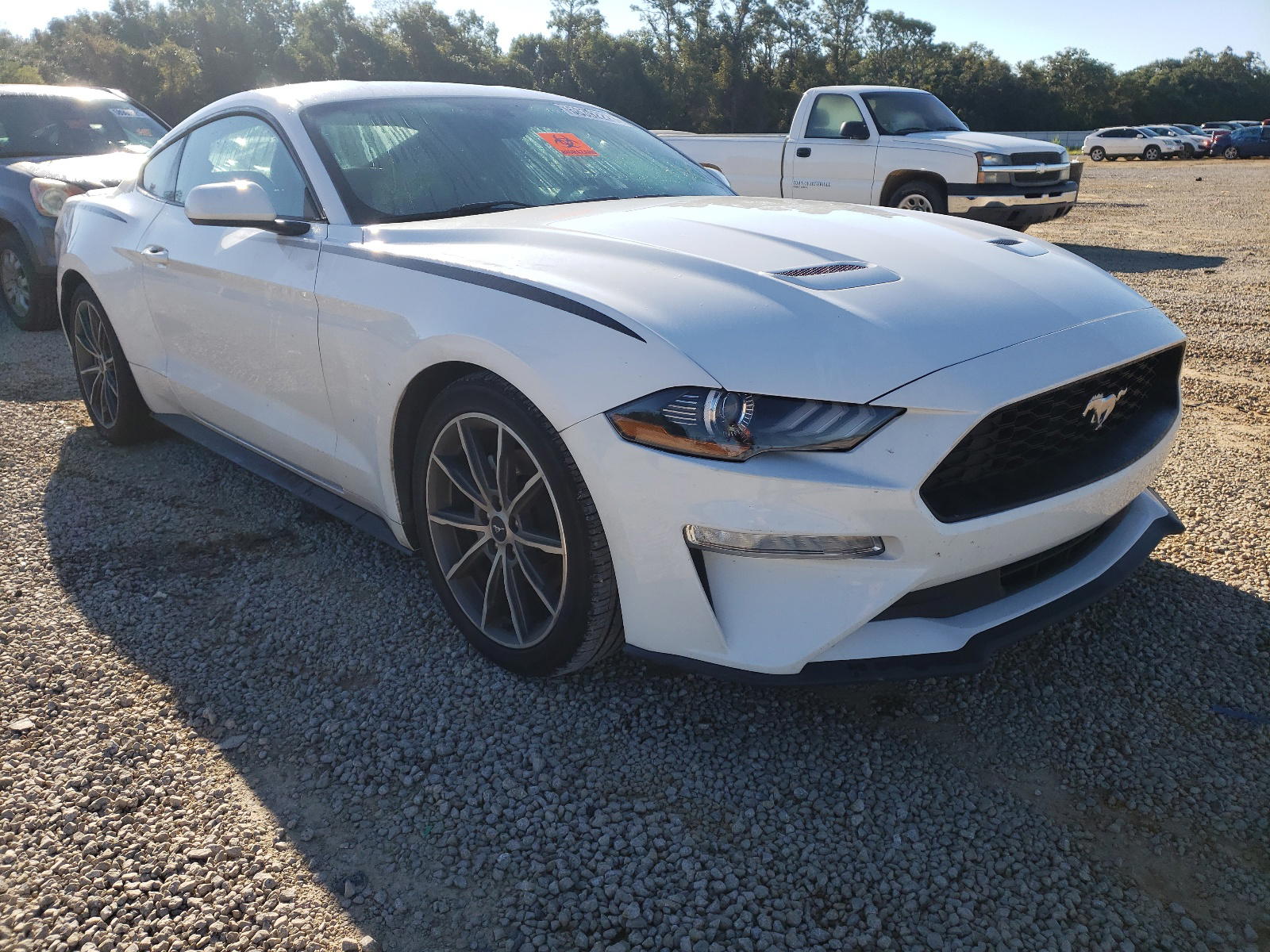 FORD MUSTANG 2018 with VIN 1FA6P8TH7J5161977 - Photo from auction