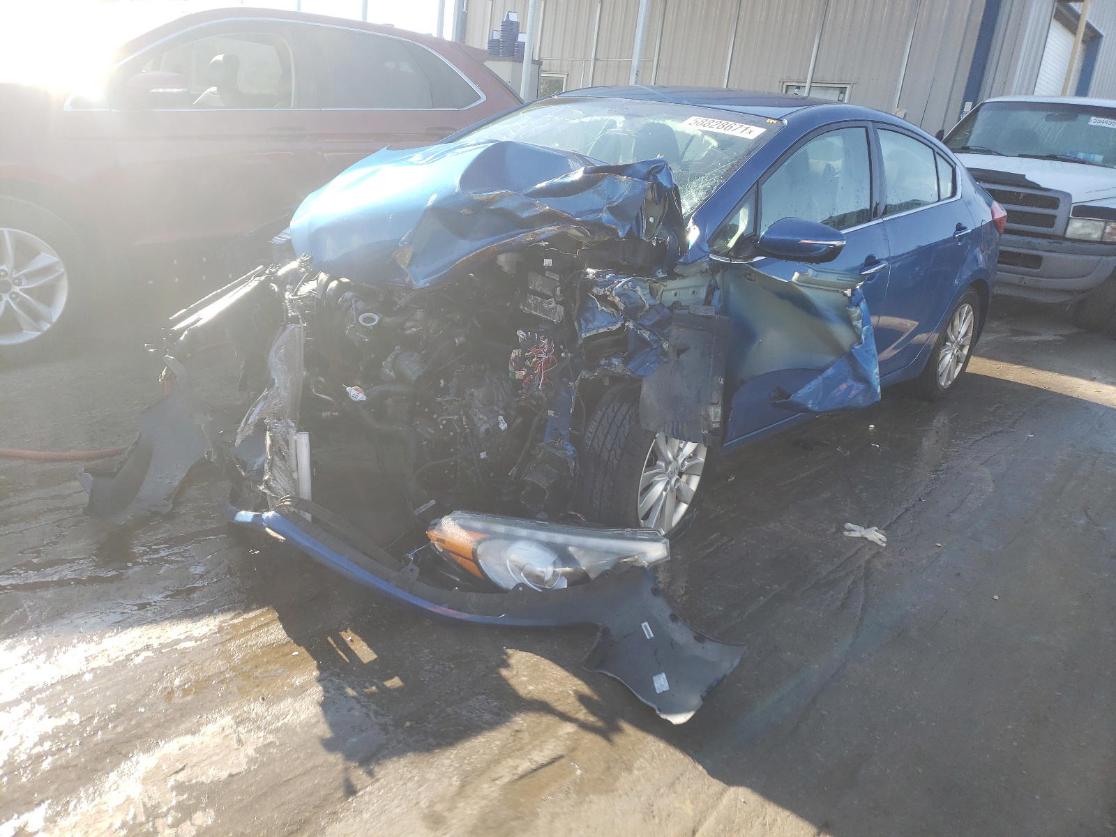 Photo 2 from auction – 2014 KIA FORTE EX with VIN KNAFX4A87E5160076