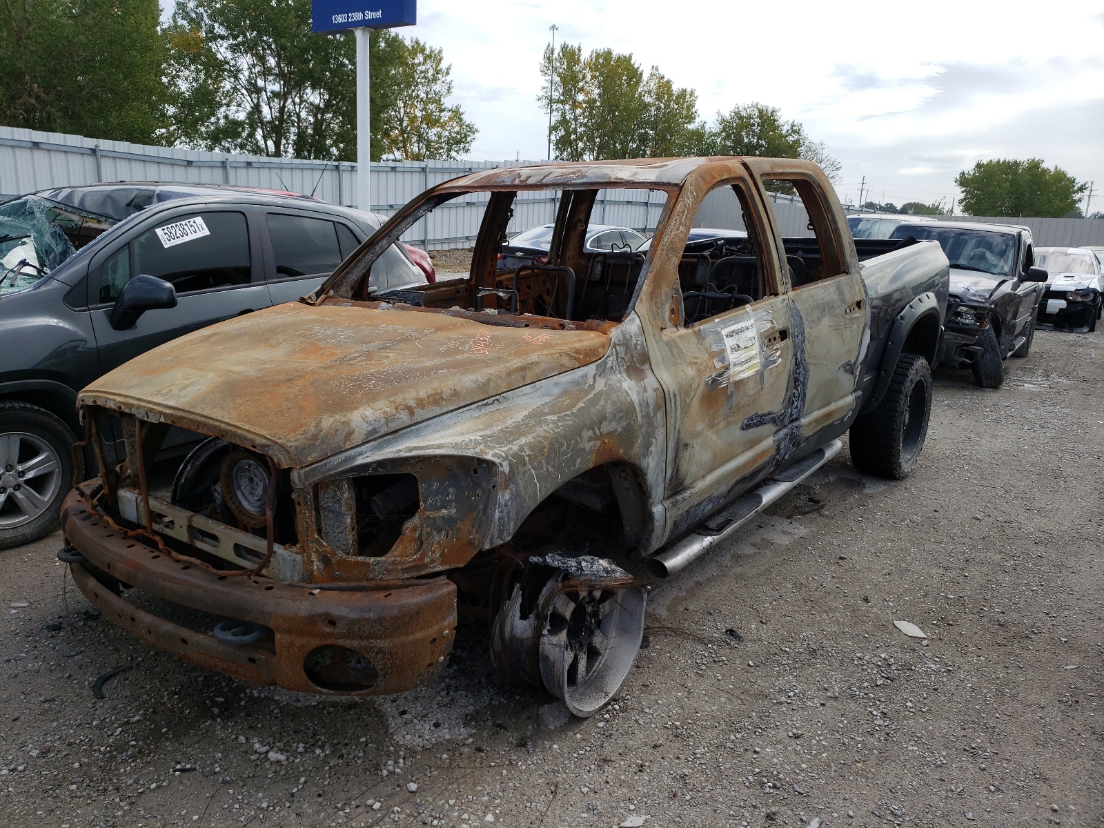 Photo 2 from auction – 2006 DODGE RAM 2500 S with VIN 3D7KS28C46G170384