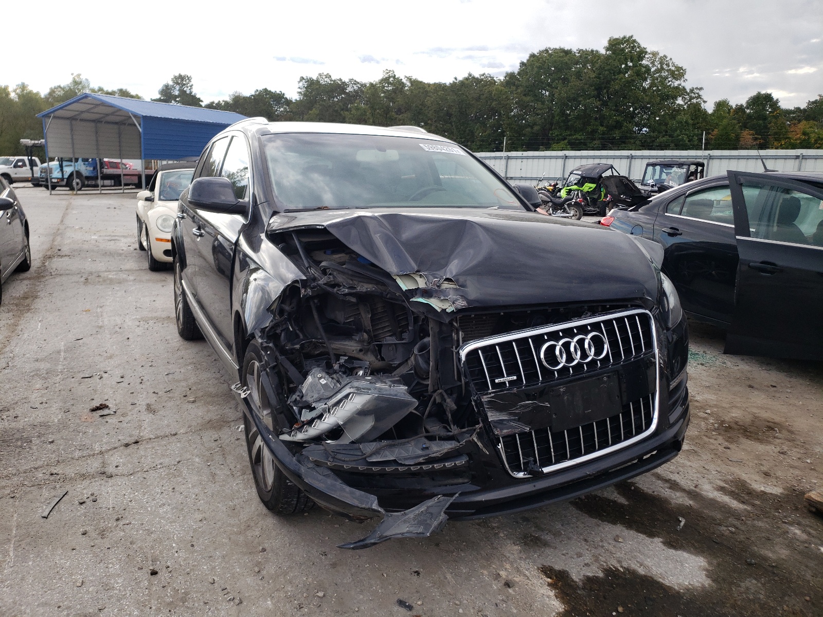 Photo 1 from auction – 2013 AUDI Q7 PREMIUM with VIN WA1LGAFE2DD004626
