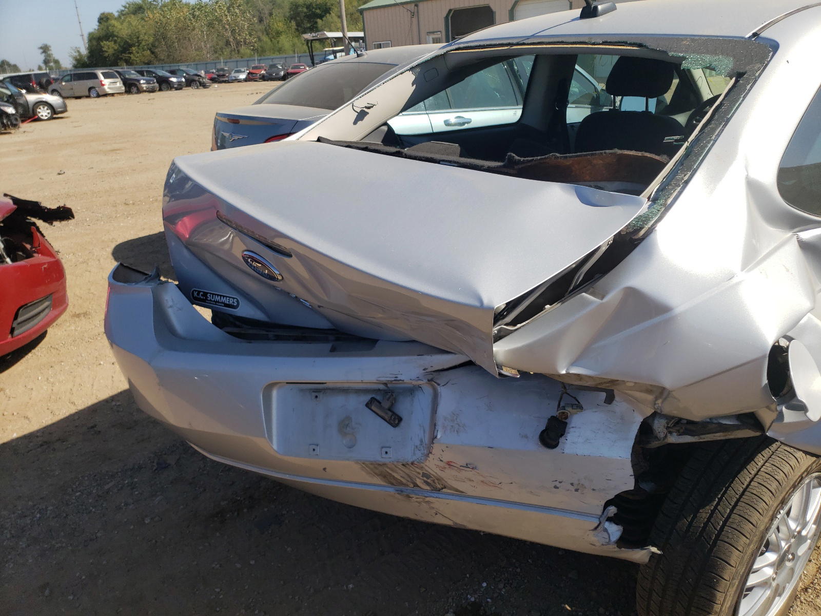 Photo 9 from auction – 2008 FORD FOCUS SE with VIN 1FAHP33N58W251537