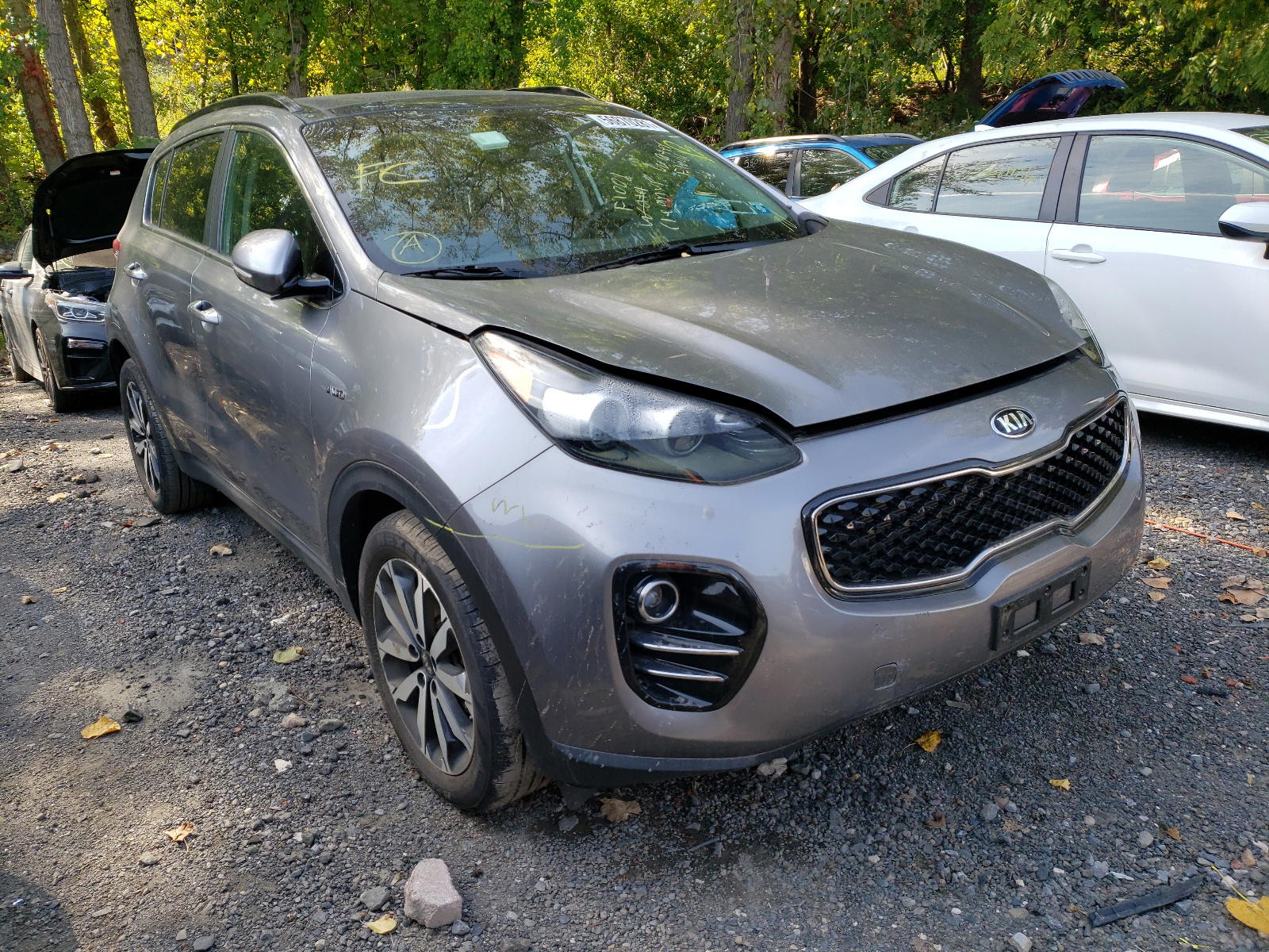 KIA SPORTAGE E 2019 with VIN KNDPNCACXK7549872 - Photo from auction
