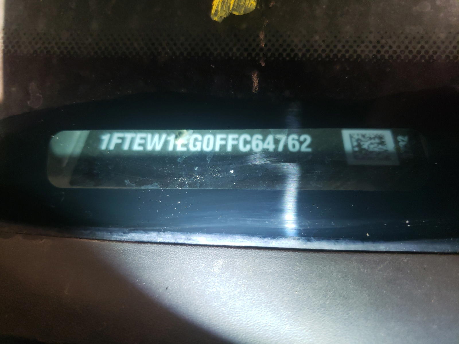 Photo 10 from auction – 2015 FORD F150 SUPER with VIN 1FTEW1EG0FFC64762