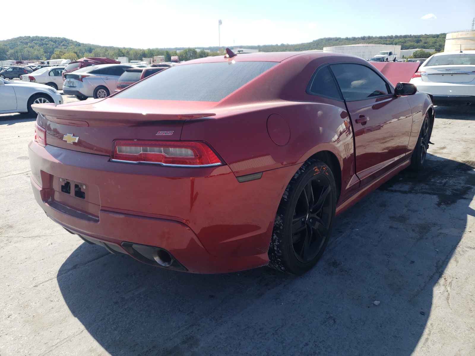 Photo 4 from auction – 2015 CHEVROLET CAMARO 2SS with VIN 2G1FK1EJ9F9223771