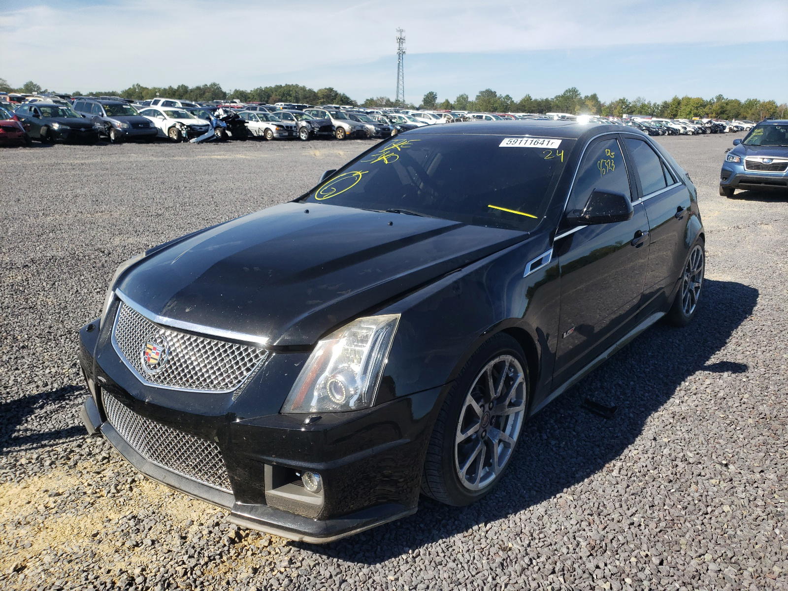 Photo 2 from auction – 2012 CADILLAC CTS-V with VIN 1G6DV5EP9C0152016