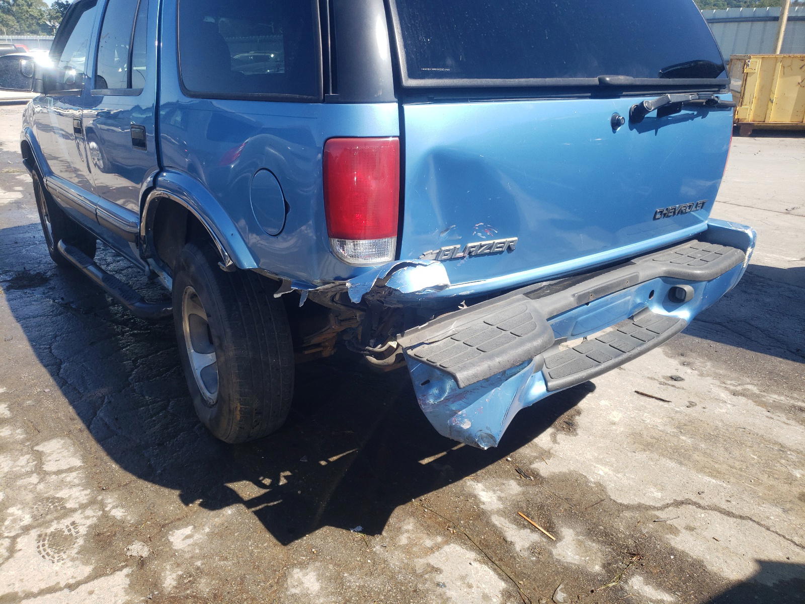Photo 9 from auction – 1997 CHEVROLET BLAZER with VIN 1GNCS13W0VK225163