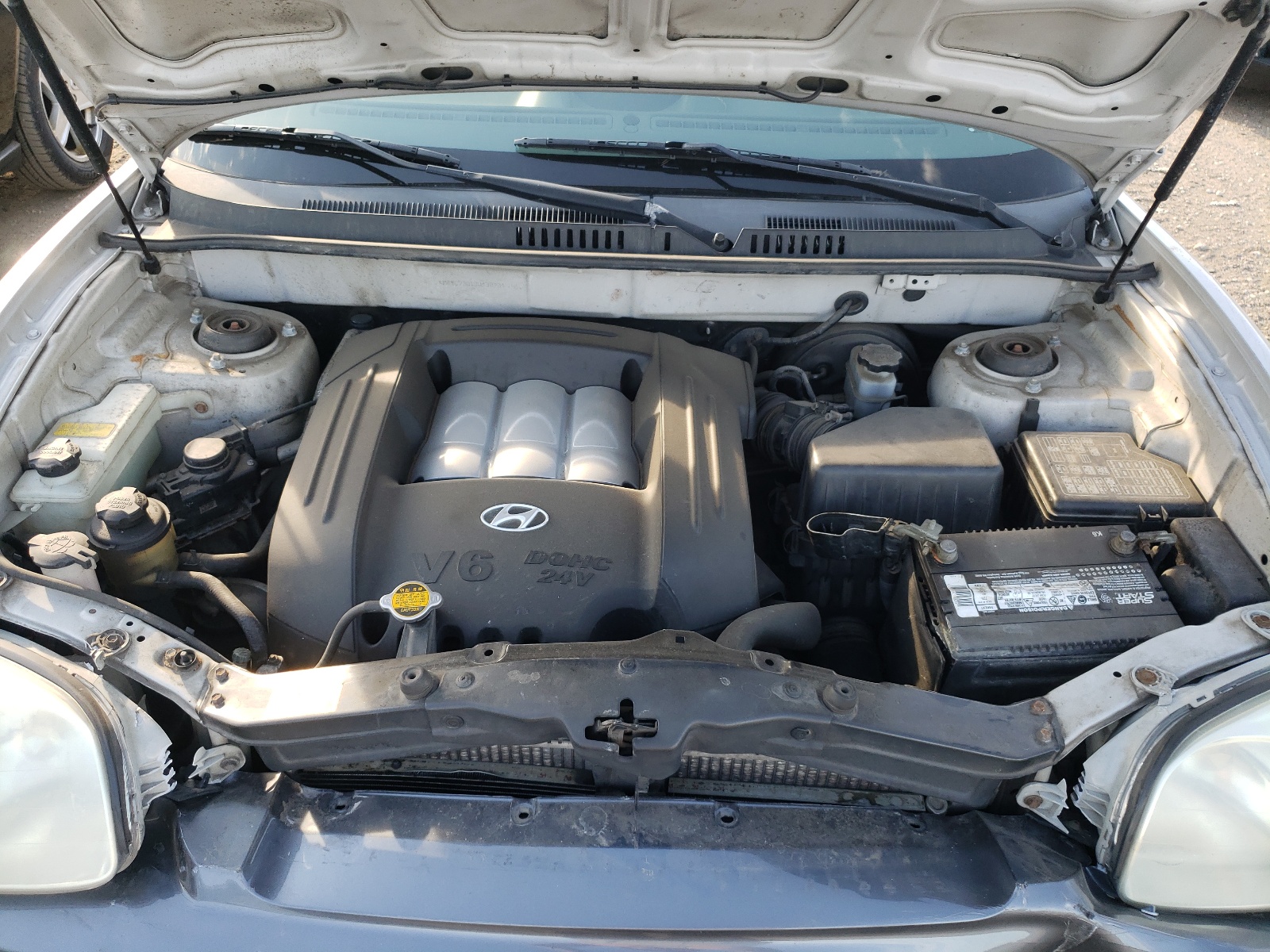 Photo 7 from auction – 2003 HYUNDAI SANTA FE G with VIN KM8SC73D13U430734