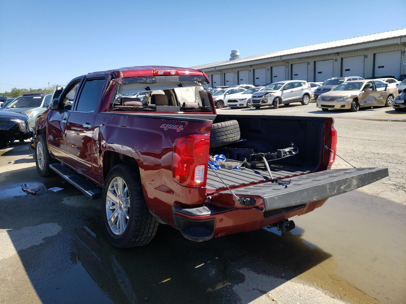 Photo 3 from auction – 2016 CHEVROLET SILVERADO with VIN 3GCUKTEC7GG254665