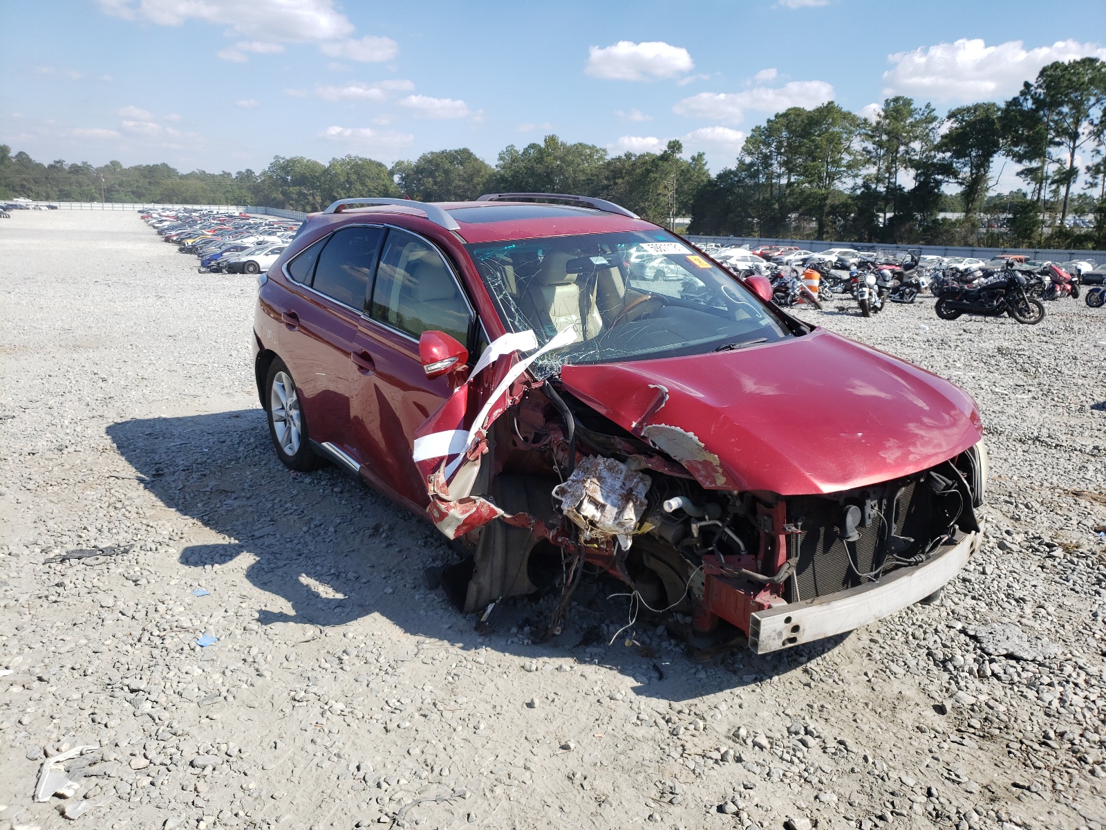 Photo 9 from auction – 2010 LEXUS RX 350 with VIN JTJZK1BA7A2405708