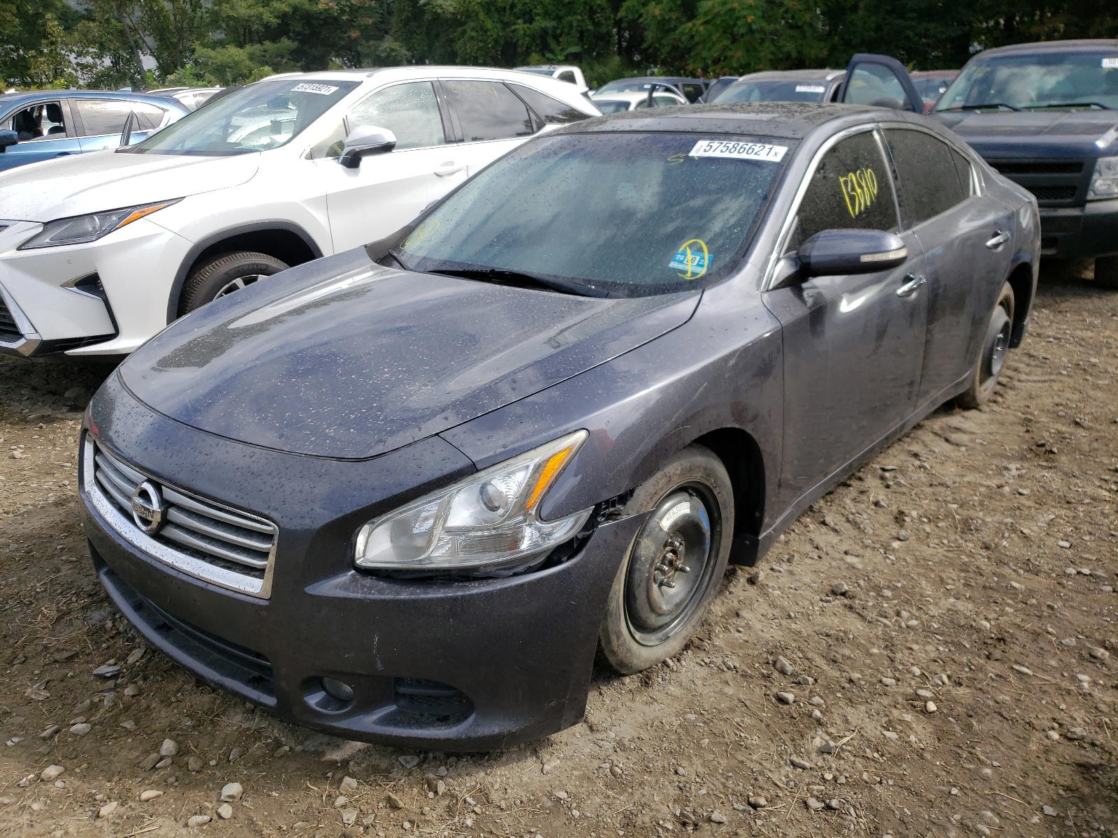 Photo 2 from auction – 2012 NISSAN MAXIMA S with VIN 1N4AA5AP3CC832211