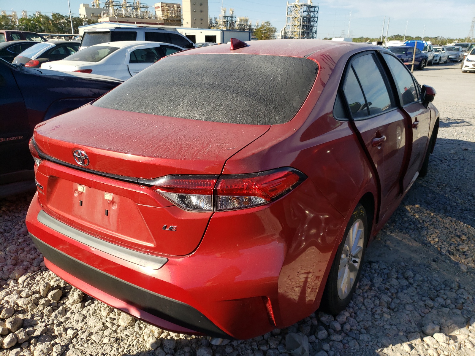 Photo 4 from auction – 2020 TOYOTA COROLLA LE with VIN 5YFHPRAE7LP016073