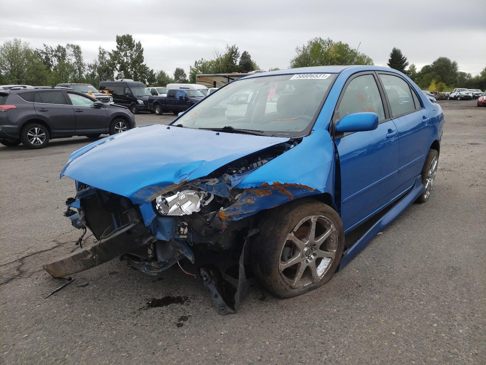 Photo 2 from auction – 2008 TOYOTA COROLLA CE with VIN 2T1BR30E68C929073