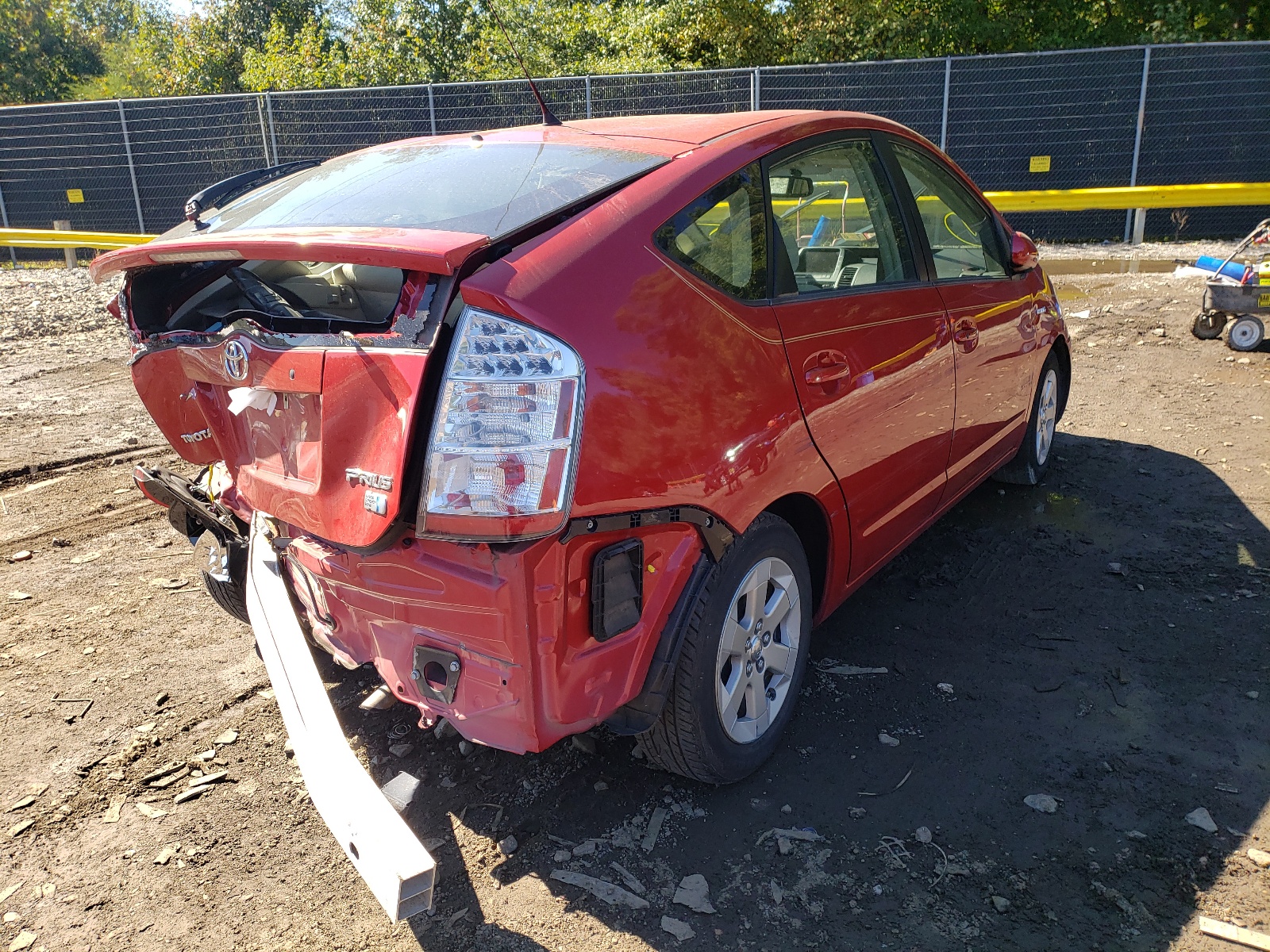 Photo 4 from auction – 2007 TOYOTA PRIUS with VIN JTDKB20U473234779