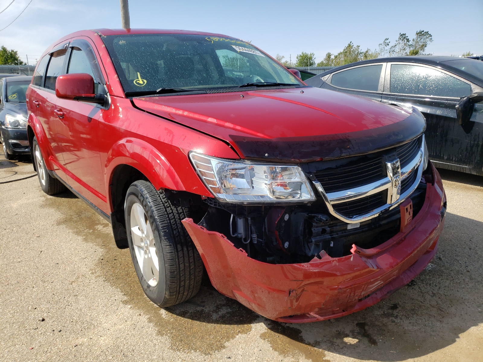 DODGE JOURNEY SX 2009 with VIN 3D4GG57VX9T587853 - Photo from auction