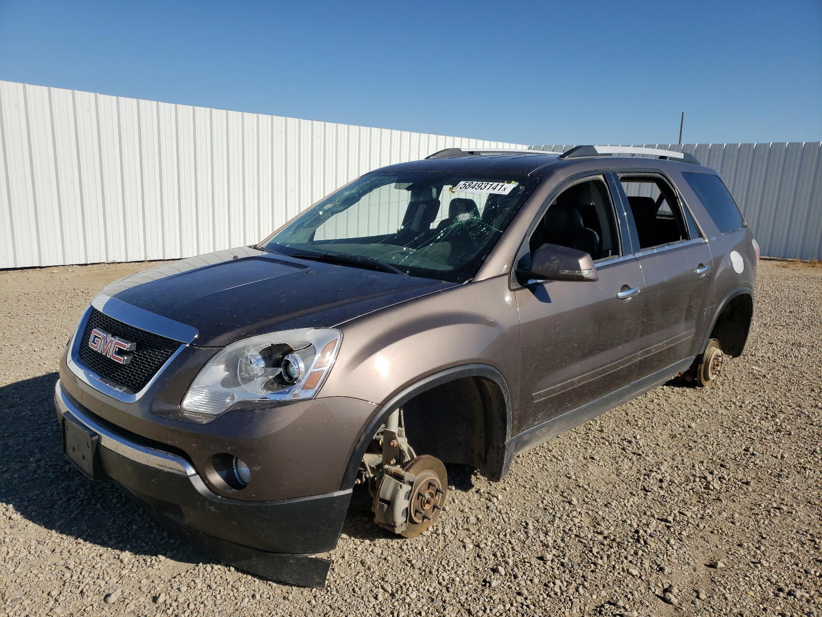 Photo 2 from auction – 2011 GMC ACADIA SLT with VIN 1GKKVRED8BJ288796