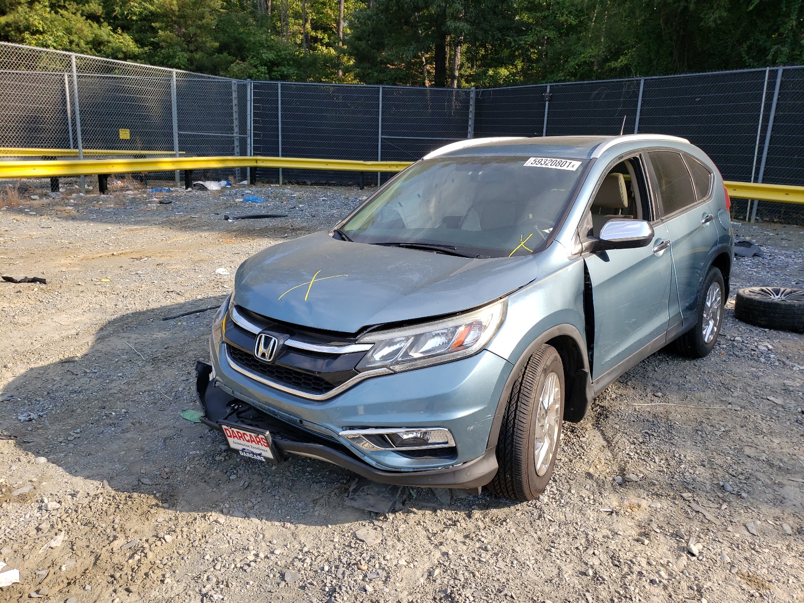 Photo 2 from auction – 2016 HONDA CR-V EXL with VIN 2HKRM4H7XGH625751