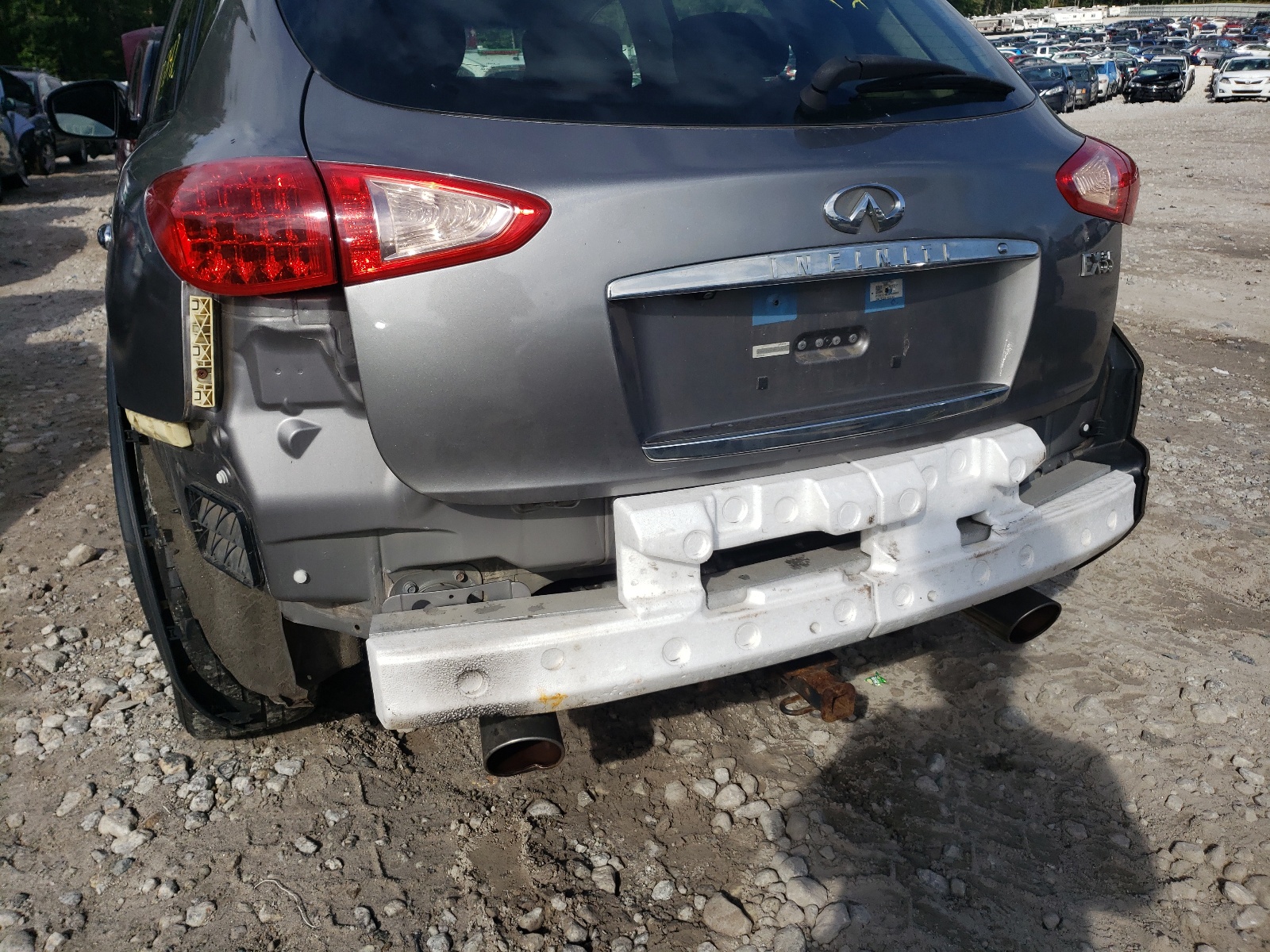 Photo 9 from auction – 2008 INFINITI EX35 BASE with VIN JNKAJ09F68M354567