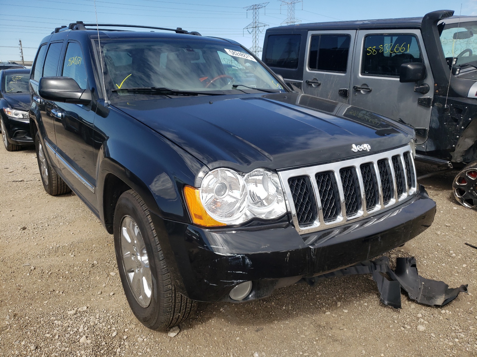 Photo 1 from auction – 2008 JEEP GRAND CHER with VIN 1J8HR68298C152265