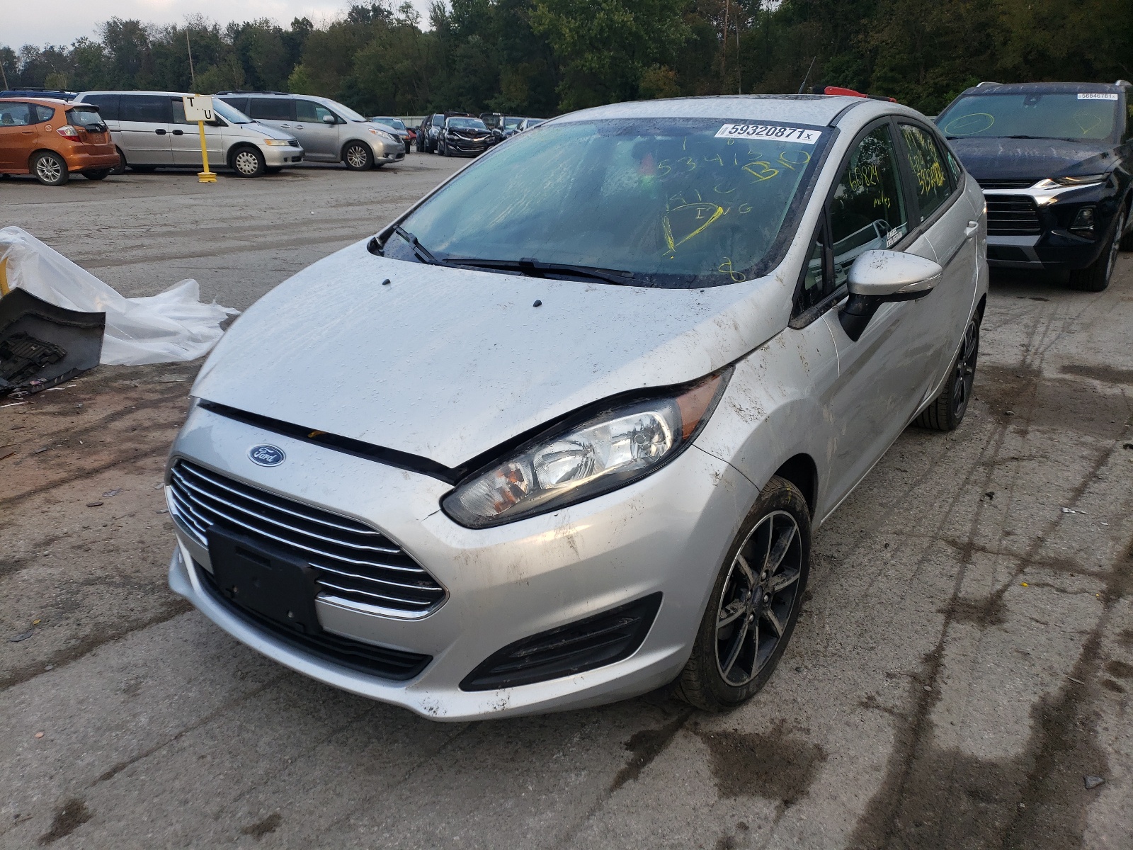 Photo 2 from auction – 2019 FORD FIESTA SE with VIN 3FADP4BJ2KM153415