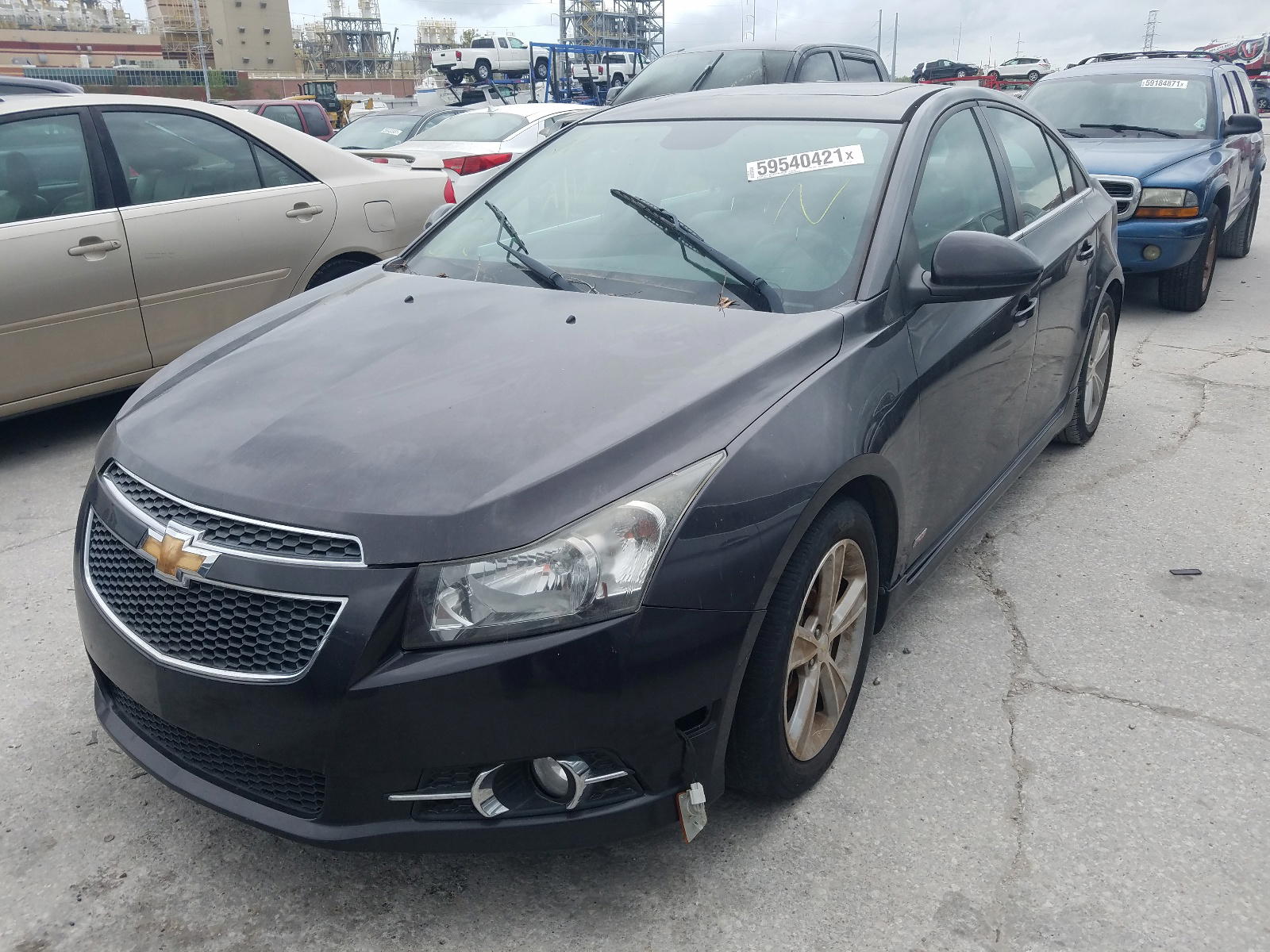 Photo 2 from auction – 2014 CHEVROLET CRUZE LT with VIN 1G1PE5SB6E7317543